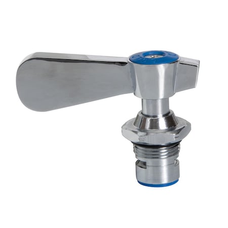 Bk Resources Replacement 1/4 Turn Ceramic Workforce 'Cold' Valve & Handle, 8W Faucet BKF-8W-CVCH-G